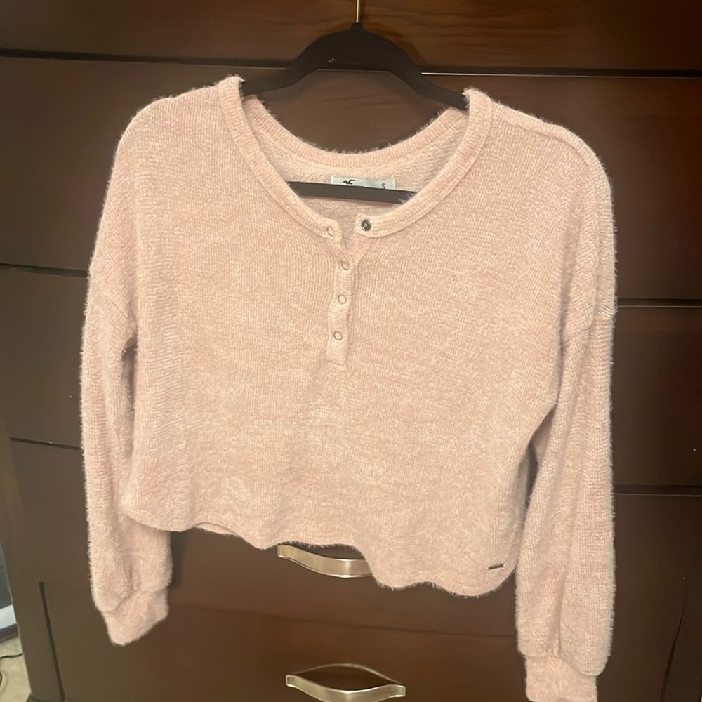 Pink Hollister Long Sleeve